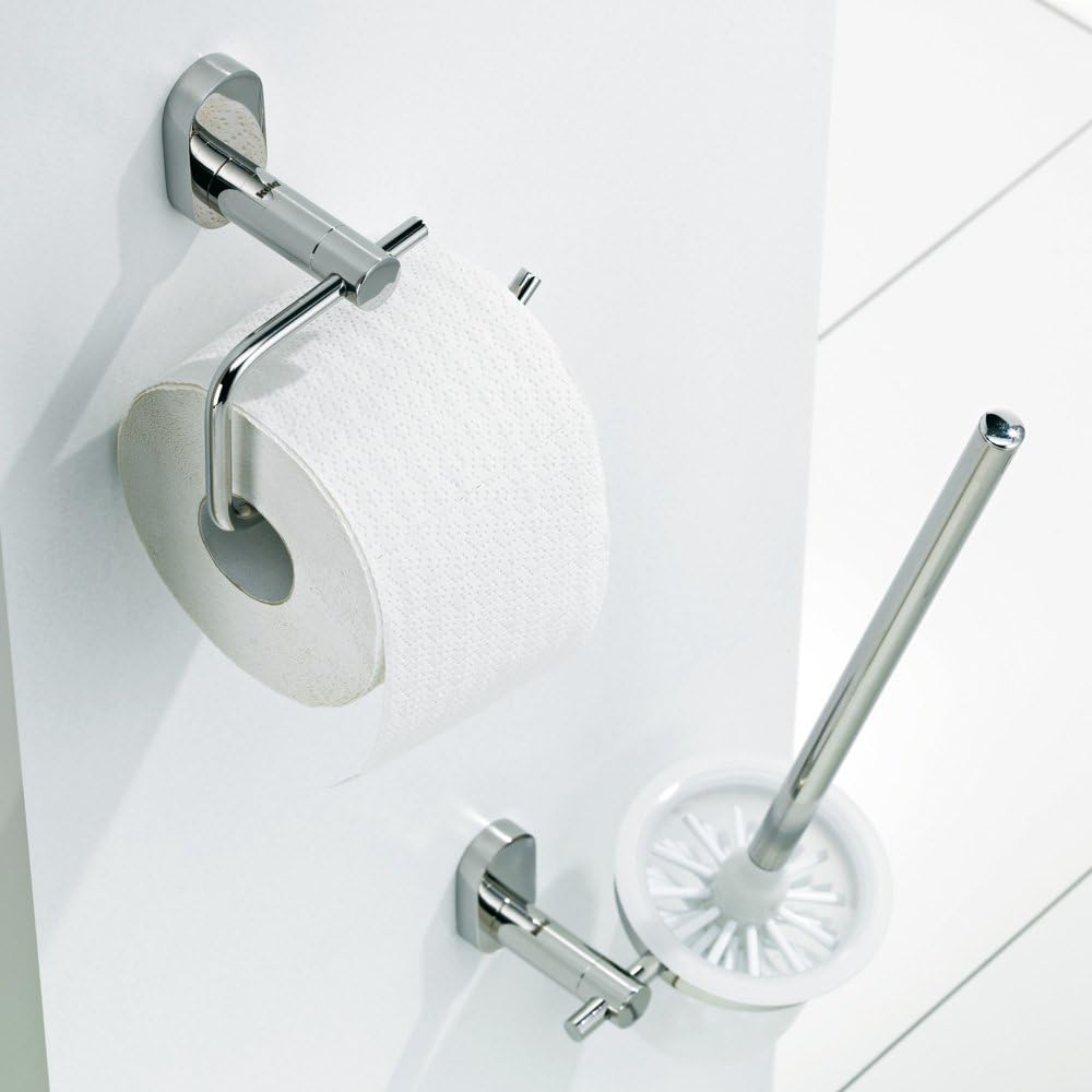 Kela Toilet Paper Holder Stainless Steel Size: 12.5 x 14.5 x 7.5cmLucido 22681