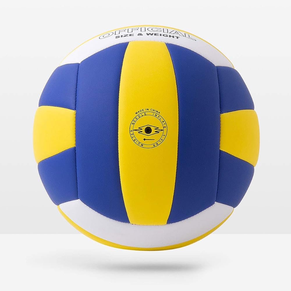 Volleyball Beach Volleyball Soft Size 5 Ball Lightweight Waterproof Indoor/Outdoor Practice Ball Indoor/Outdoor General/Women's Volleyball/High School/Junior High School/Beginner