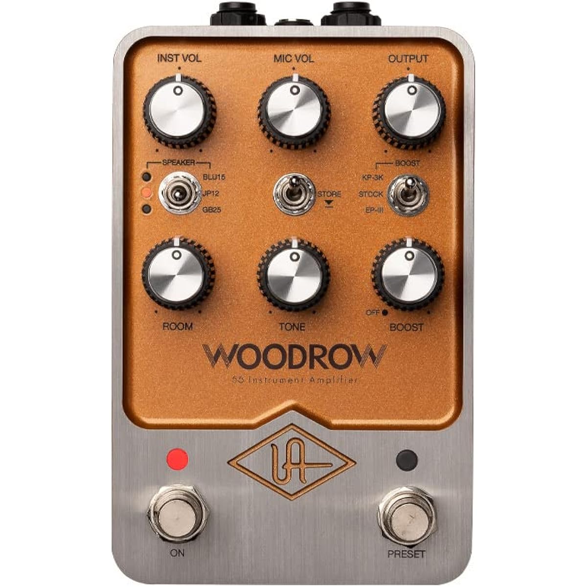 UNIVERSAL AUDIO UAFX WOODROW / 55 Amplifier Overdrive Distortion Amplifier Emulator Pedal Effector [Domestic regular product]