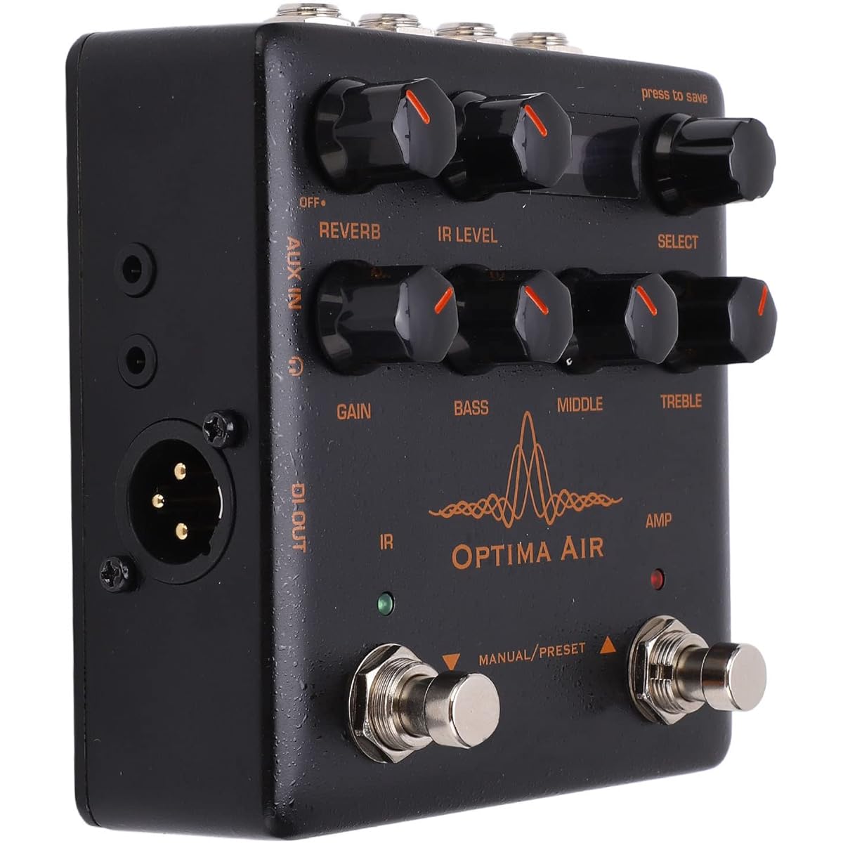 Acoustic guitar simulator, IR loader guitar simulator capturing modes for music