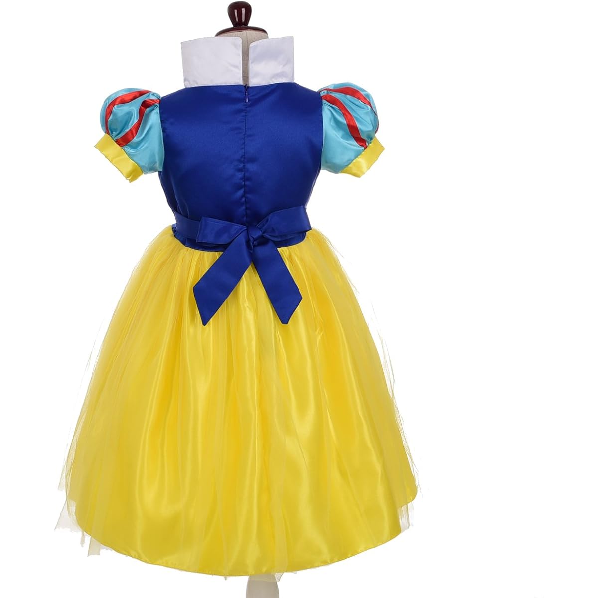 [Dressy Daisy] Girls Snow White Princess Costume, Baby, Kids, Fancy Dress, Long Length, Halloween Party Outfit, Includes Pants and Accessories