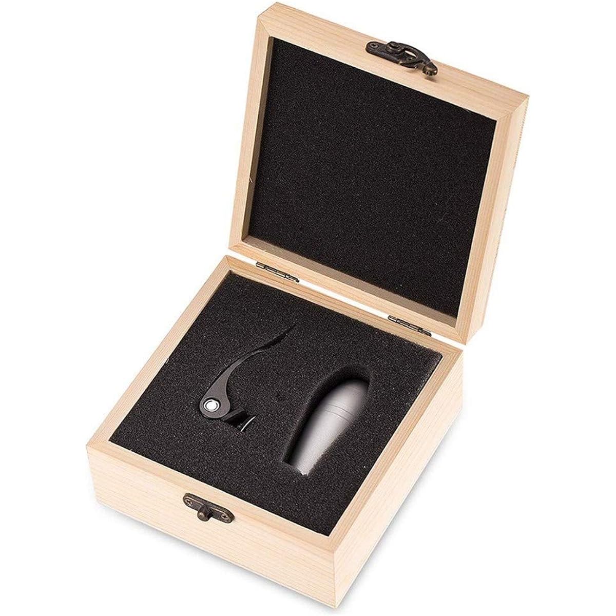 Wooden Box LP Vinyl Record Cleaner Clamp Vinyl Record Lable Saver Protector Waterproof Aluminum Alloy Gramophone Musical Instrument Care Tool
