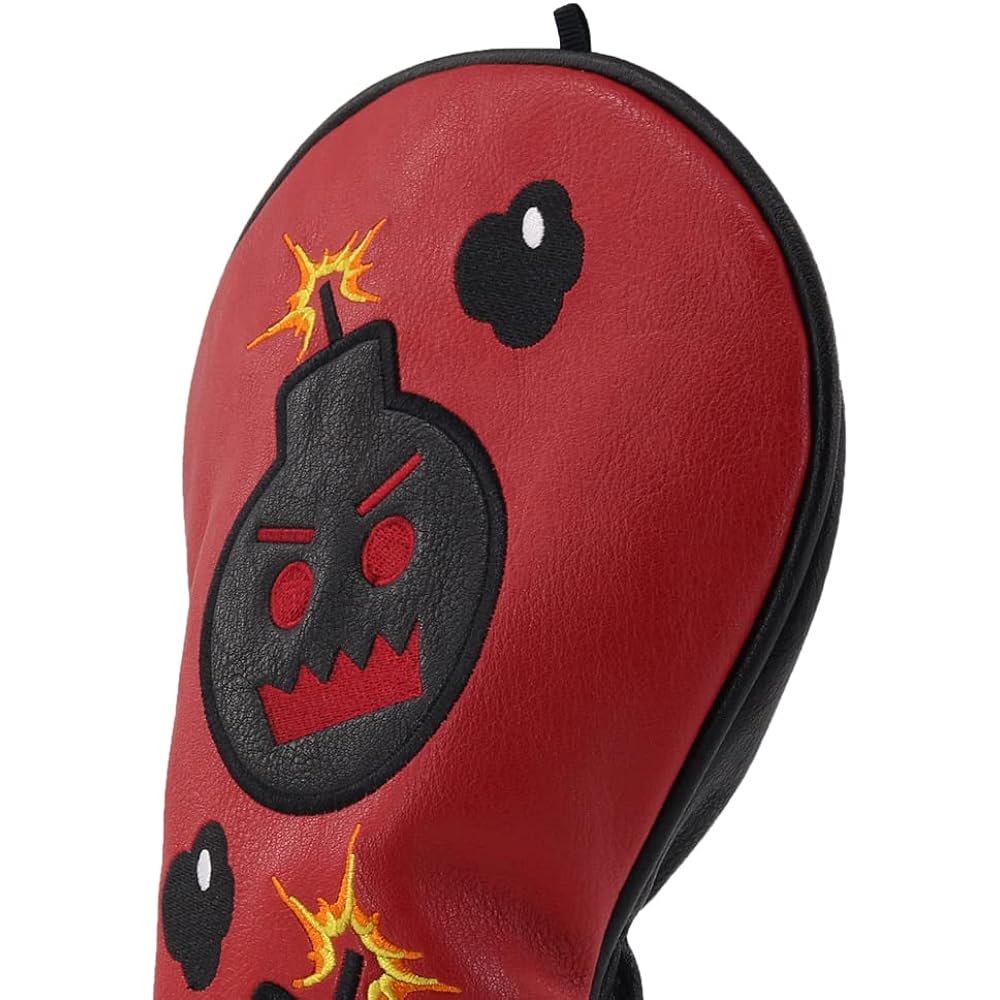 Golf head cover, golf wood cover set, single item, golf driver cover, fairway wood, utility use, DR use, FW UT, with number tag, popular, stylish, cool, bomb