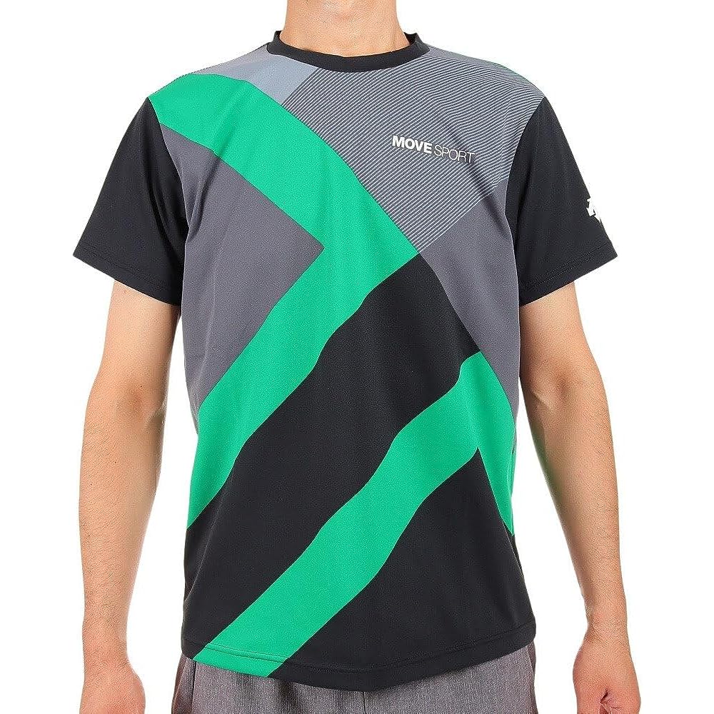 [DESCENTE] Short Sleeve T-Shirt Sunscreen UV Protection (UPF50+) Stretch MOVESPORT Training Men's