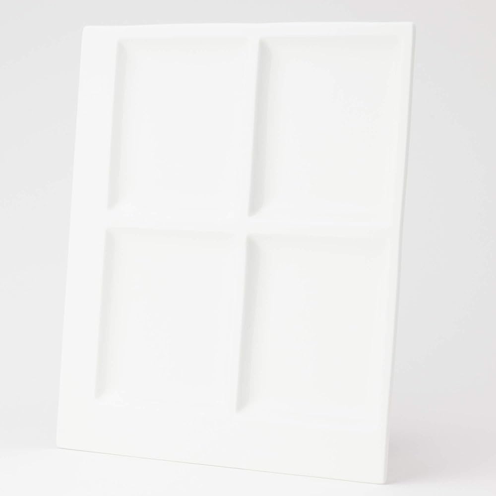 NARUMI Plate Pro Style White 27cm Divider Plate Microwave Warmable 50131-5658