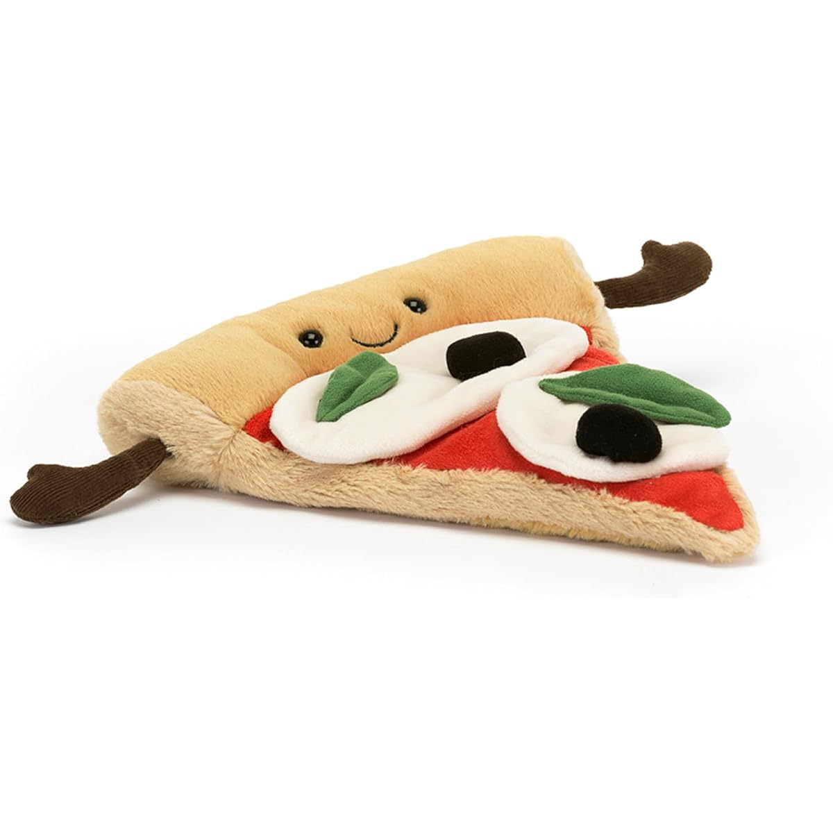 Jellycat Funny Slice Pizza Food Plush Toy, A2SOP