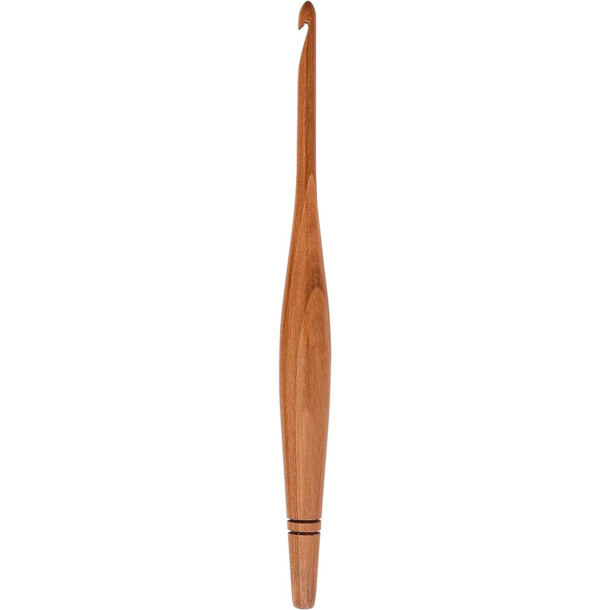 Ommi Ergonomic Handle Crochet Hook 7 Inch Camwood Crochet Knitting Needles Craft Yarn Weaving Great Gift (Camwood 7mm)