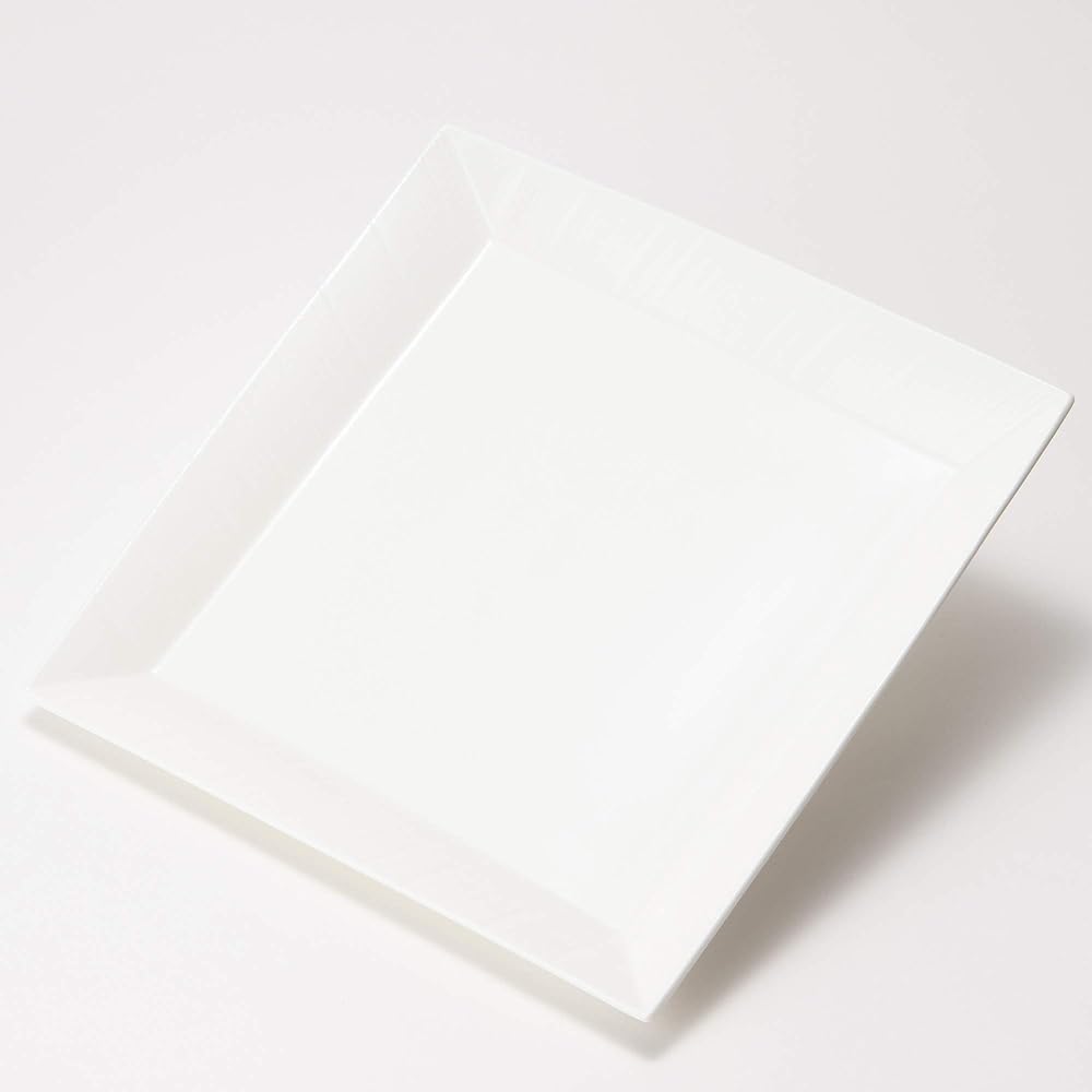 NARUMI Plate Dish Esprit White 28cm Microwave Warmable Made in Japan 50180-3450
