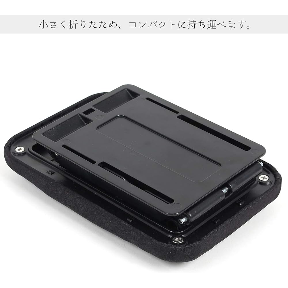 Seiza Chair Foldable Portable Lightweight Compact Black Portable Women's Men's Cushion