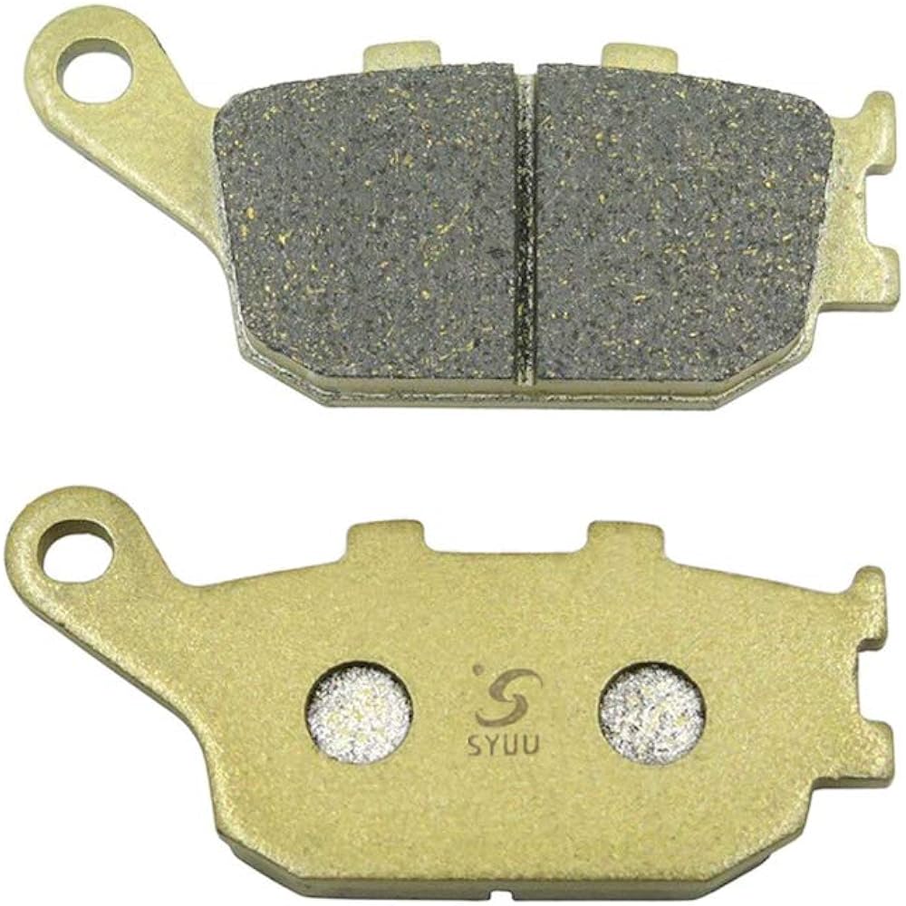 S SYUU Motorcycle Front Rear Brake Pad Compatible with Suzuki DL 1000 V-Strom 2002-2010 SFV 650 2003-2010 DL 650 V-Strom 2004-2017 FA229F FA231F FA174R