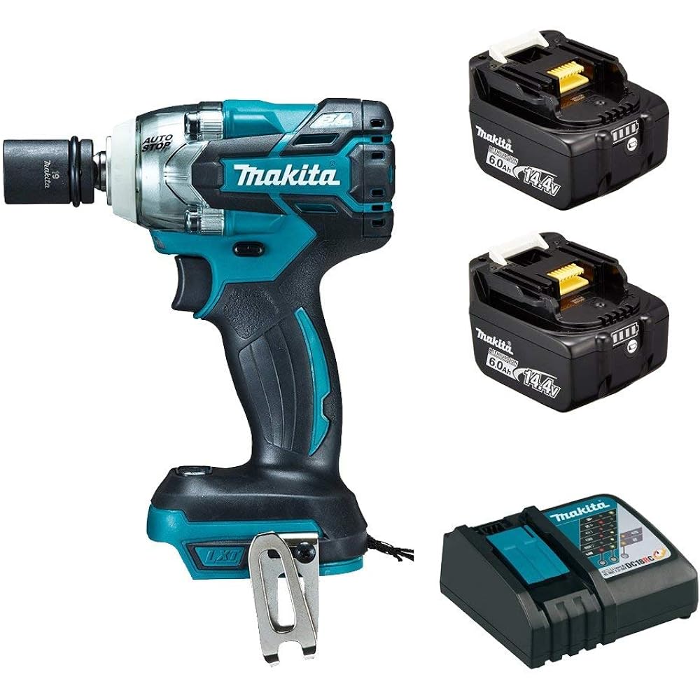 Makita impact wrench TW284DZ (14.4V) Torque 255Nm Equipped with nut drop prevention mode Battery etc. sold separately TW284DZ