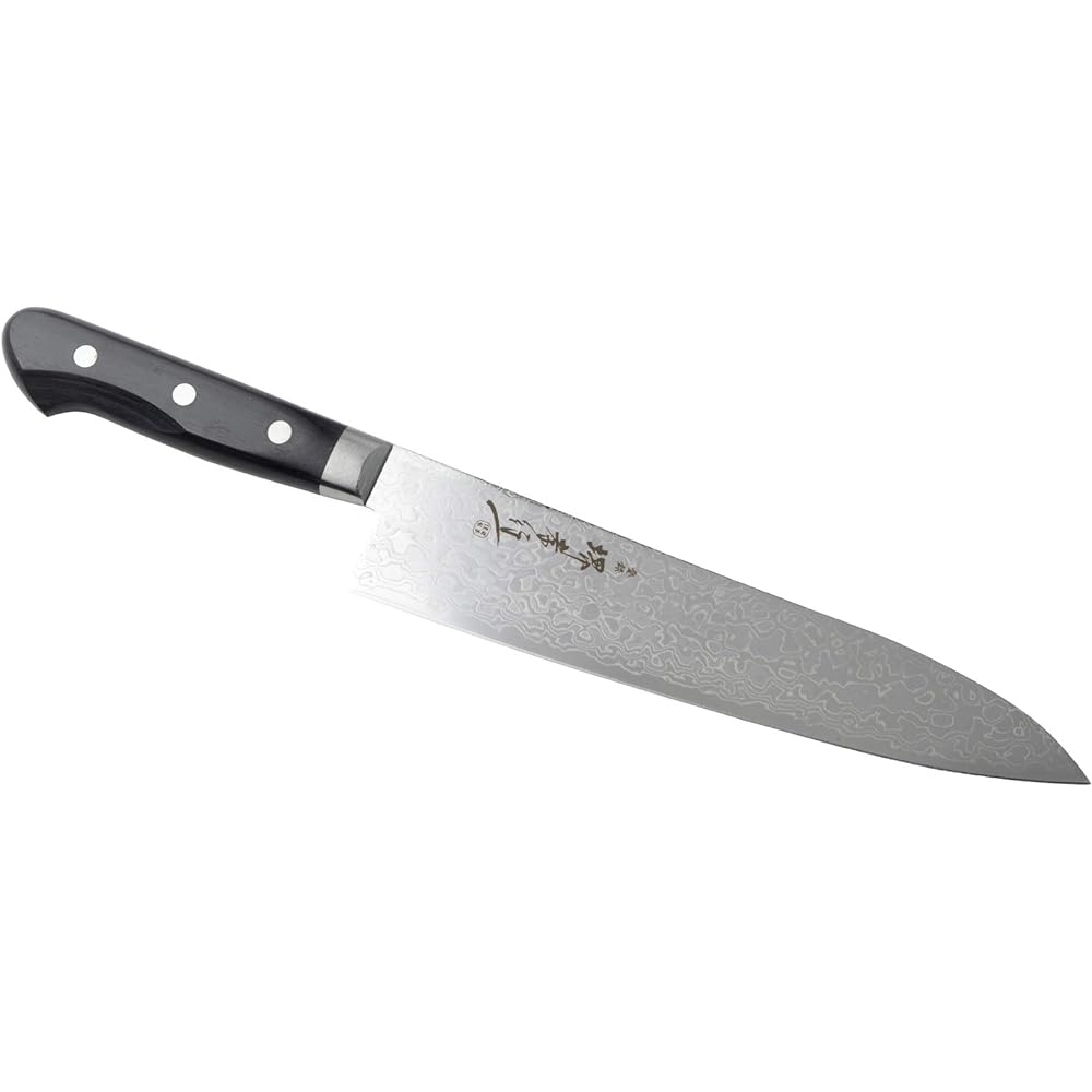Takayuki Sakai 45 layer Damascus Western beef knife 210mm 07425