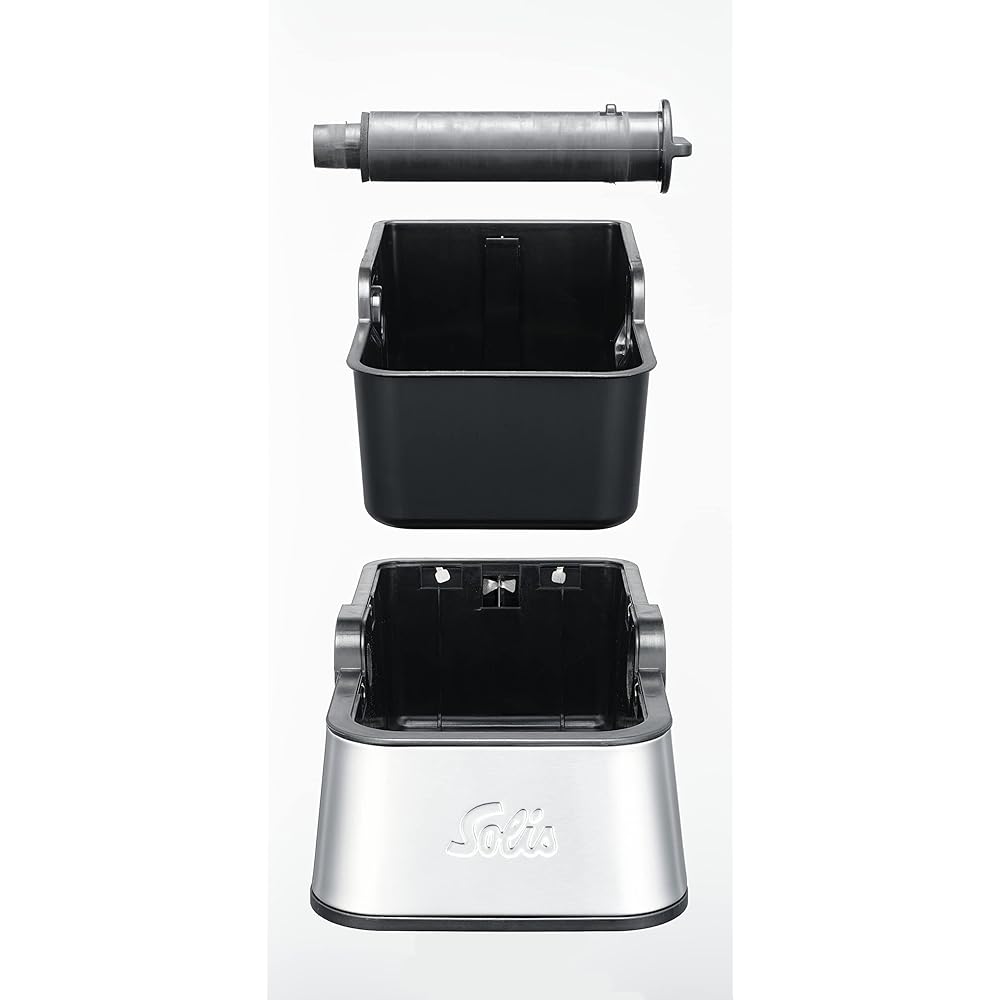 Solis Perfetta Knock Box Espresso Machine Accessories Black (SKA97843)