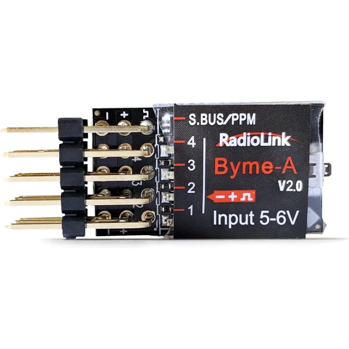Radiolink Byme-A V2.0 RC Flight Controller Airplane Stabilizer with Gyro 6 Flight Modes 4 Channels Supports A560 Stunt, 3D Fixed Wing Plane, Straight Wing, Jet, T-Tail Aircraft, etc