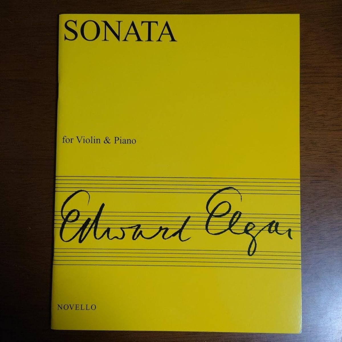 Elgar Violin Sonata Sheet Music