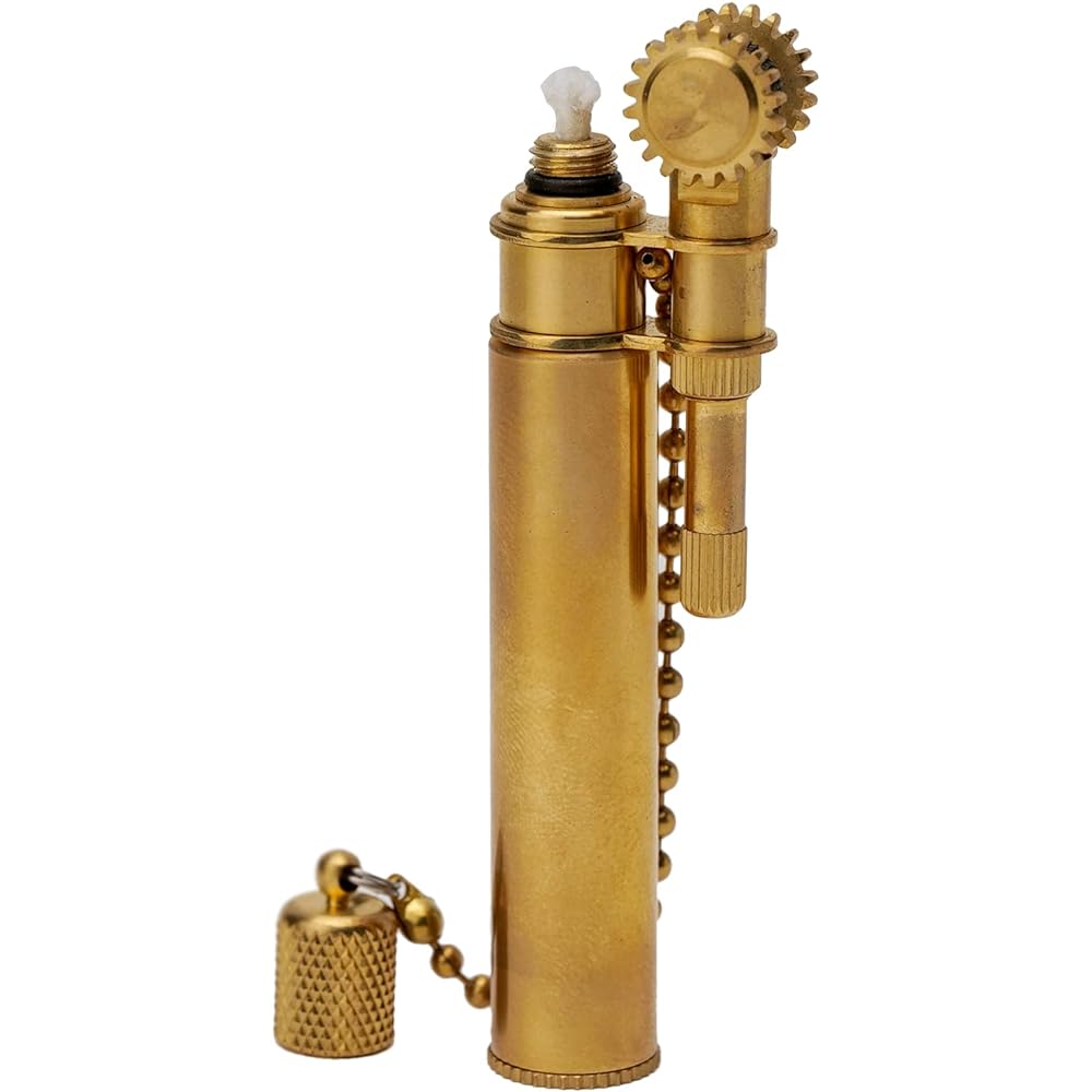 DOUGLASS Lighter Neo 1 Made in Japan Brass Gold