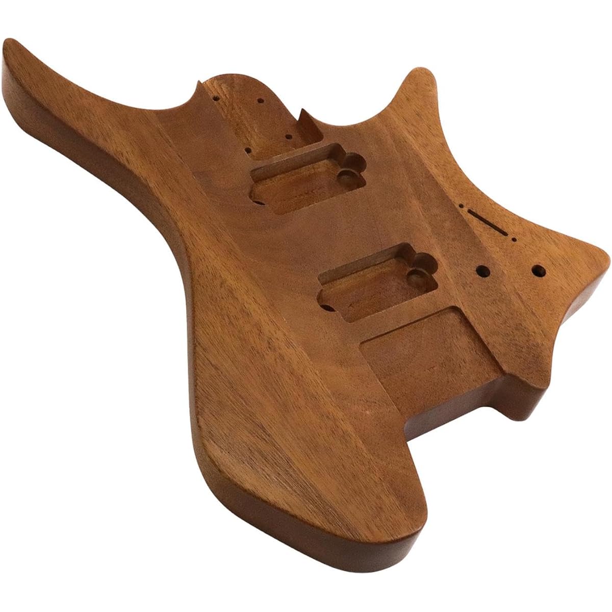 Dickly Unfinished Guitar Body with Pickup Holes, Guitar Barrel Replacement, Luthier, DIY Craft Enthusiast, Guitar Parts Accessories