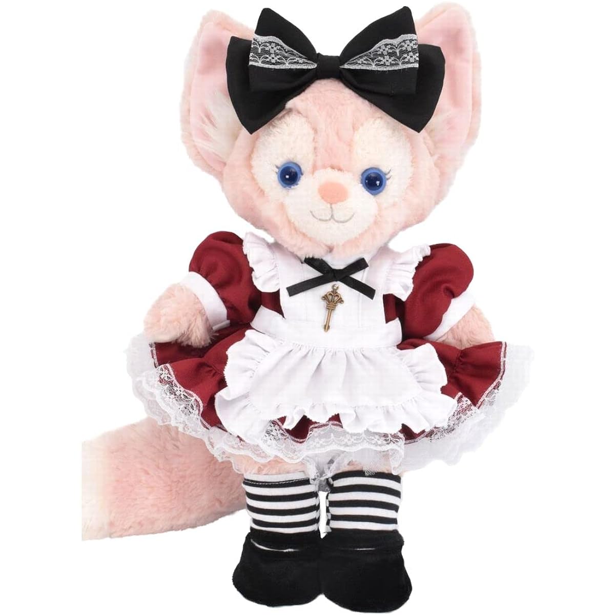Teddy Bear Mail Order Alice Dress Up Costume Alice in Wonderland Bordeaux No Body for S Size