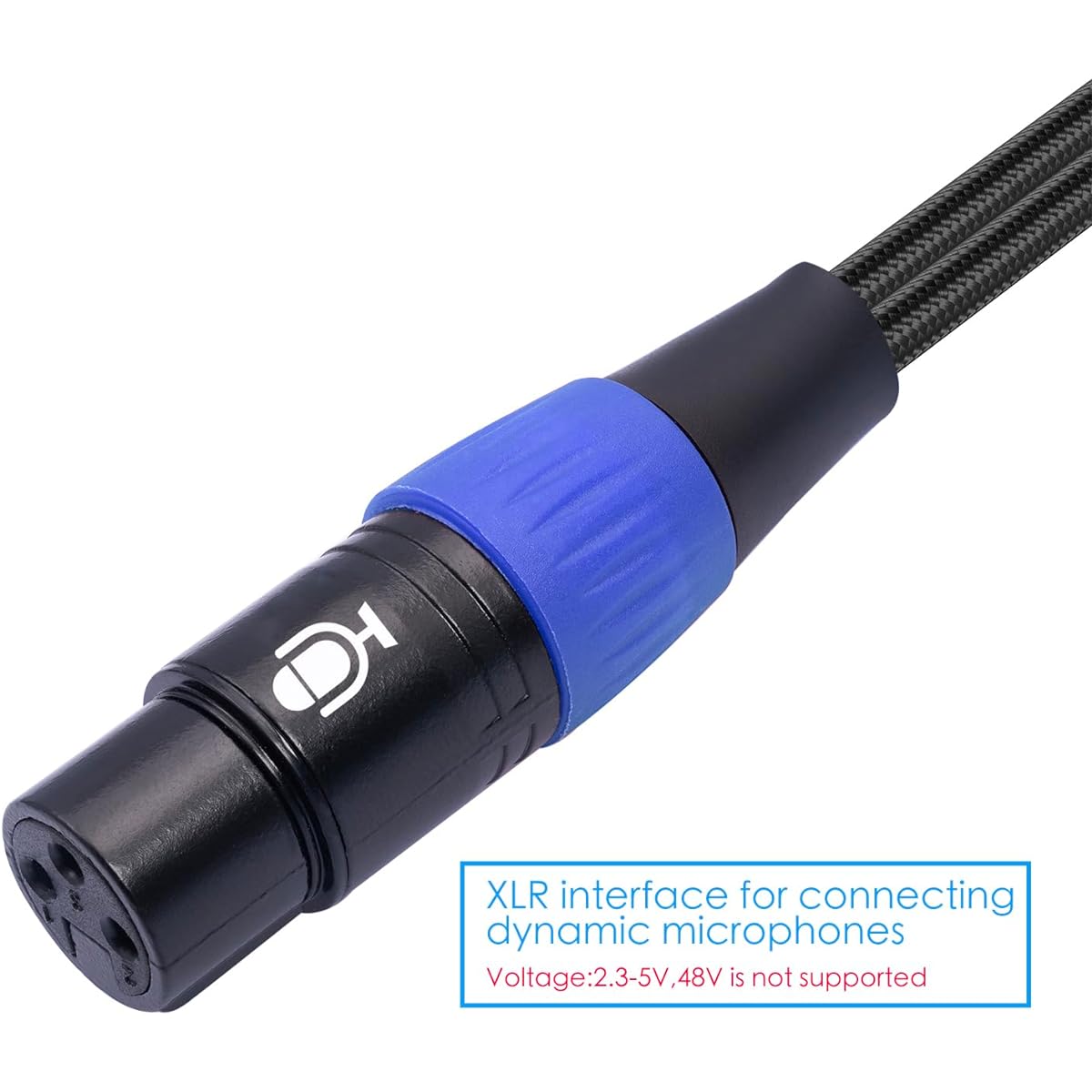 SZLliyxs 10ft USB C to XLR Female Microphone Cable 3.5mm (1/8) Female Stereo Output Adapter USB C to 3.5mm Headphone Cable XLR Female Mic Record Cable for Smartphone Tablet Laptop