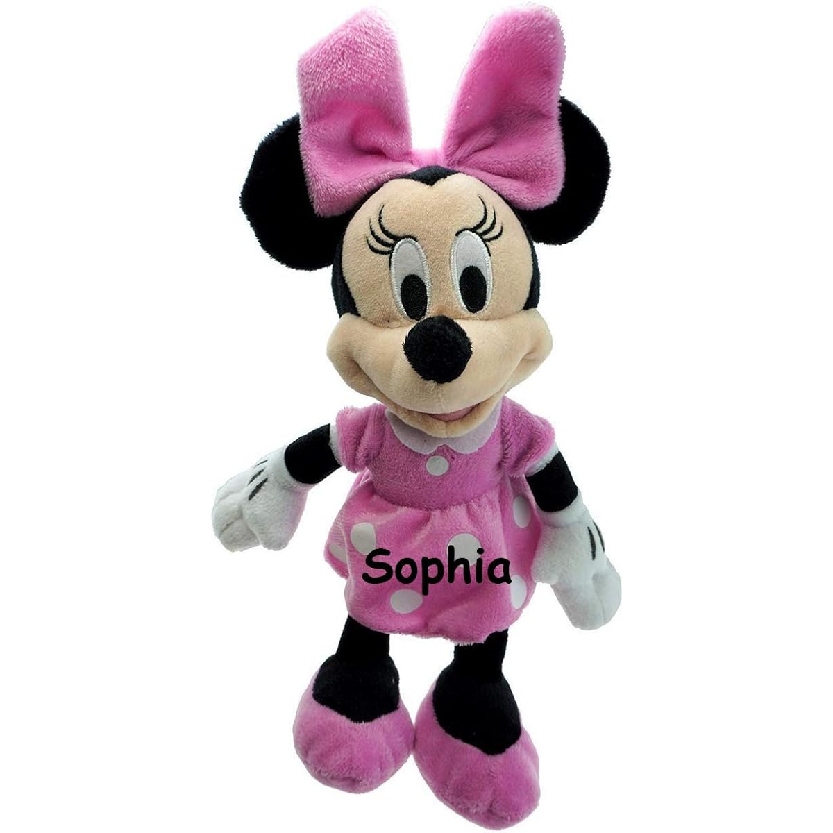 Minnie Mouse - Officially Licensed - Plush Character Stuffed Animal Keepsake Gift with Custom Name