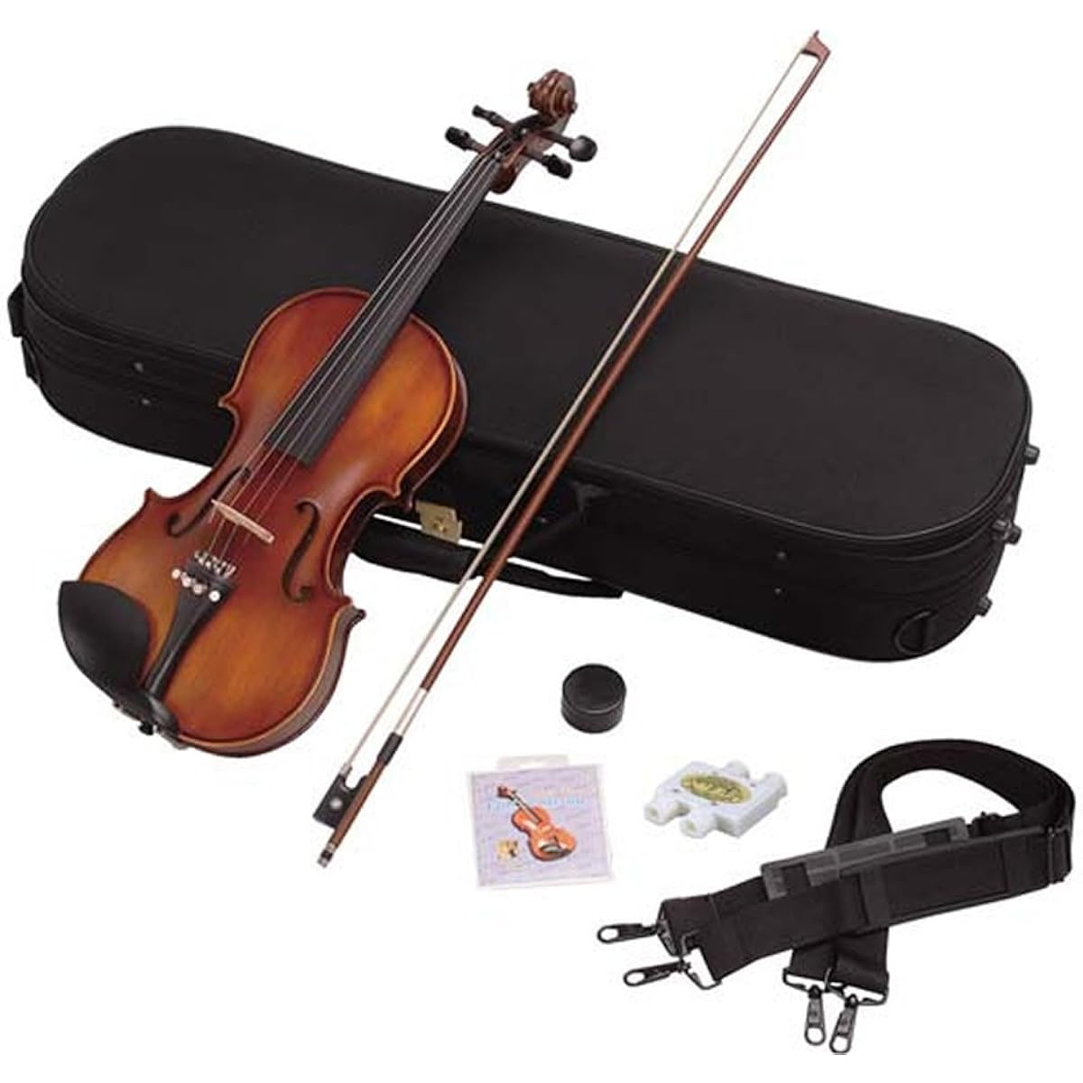 Hallstatt Beginner's Violin Set V-22 4/4 Size Violin (Regular Size)