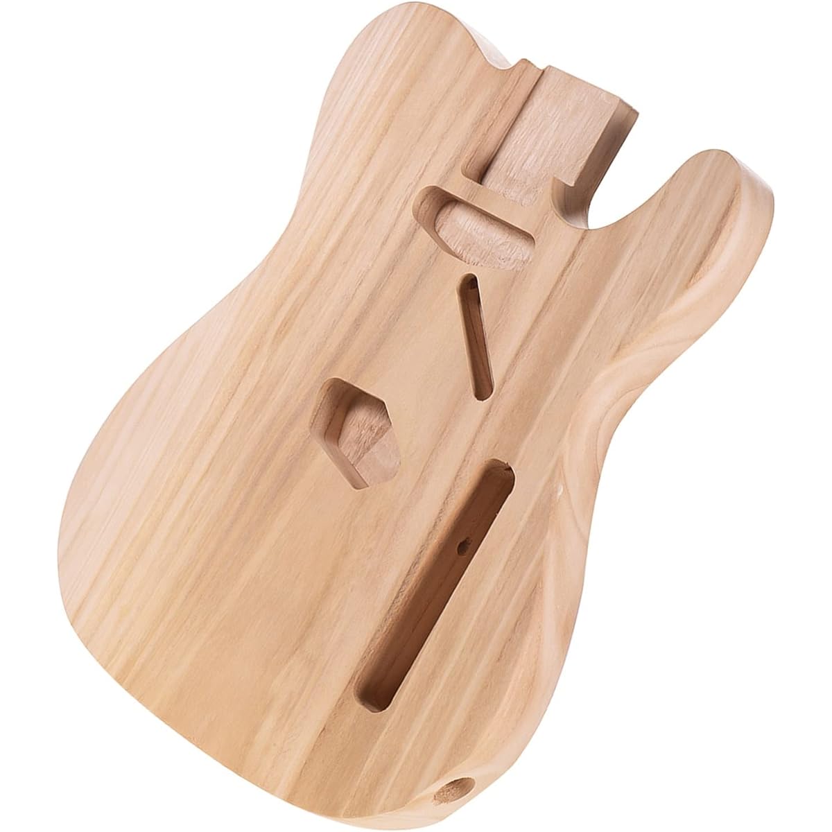 Unfinished Electric Guitar Body Sycamore Wood Blank Guitar Barrel for Electric Guitar DIY Guitar Accessories Guitar Body