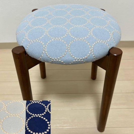 Mina Perhonen dop Tambourine Brown Leg Stool Light Gray Finished mina perhonen