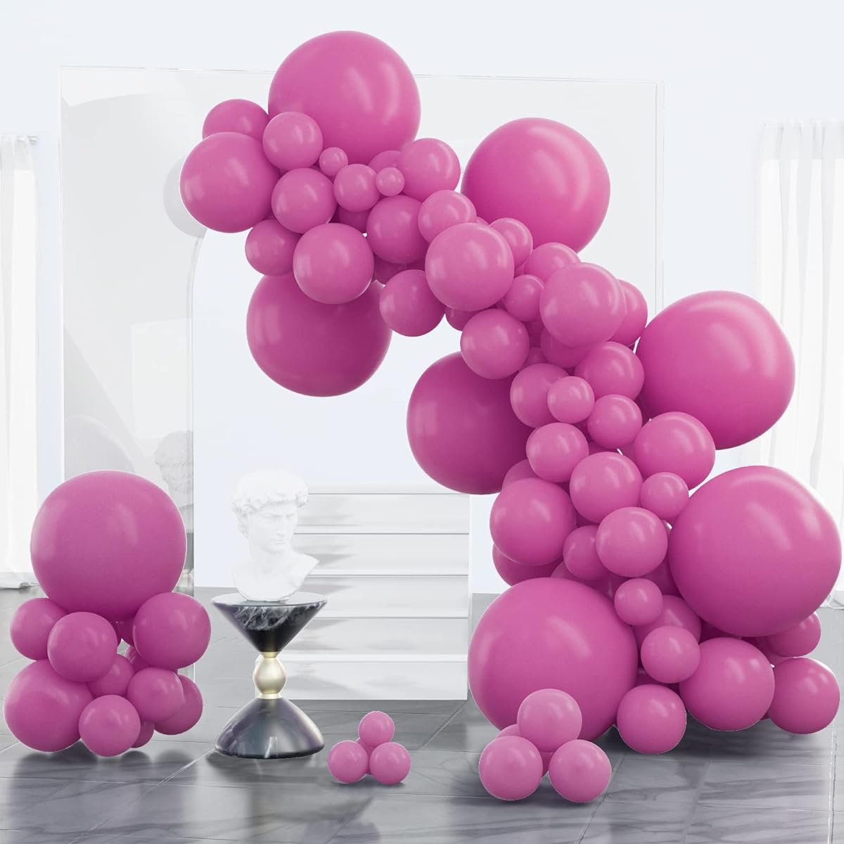 PartyWoo Peach Pink Balloons, 100pcs Party Balloons, Latex Balloons, Kids Balloons, Party Decorations, Birthday Party, 1431
