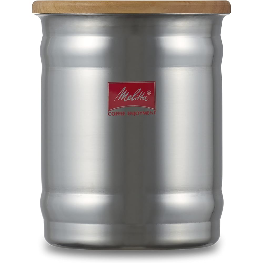 Melitta Canister Stainless Steel Canister Sakura Lid MJ-2161