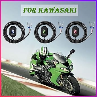 Speed Display Meter Gear Indicator Kawasaki Z750 ER6N Z750R Z800 Z800e Z1000 ER6F Ve-rs-ys 650 Ninja 300 400 Z650 1-6 Gear Motorcycle Accessories
