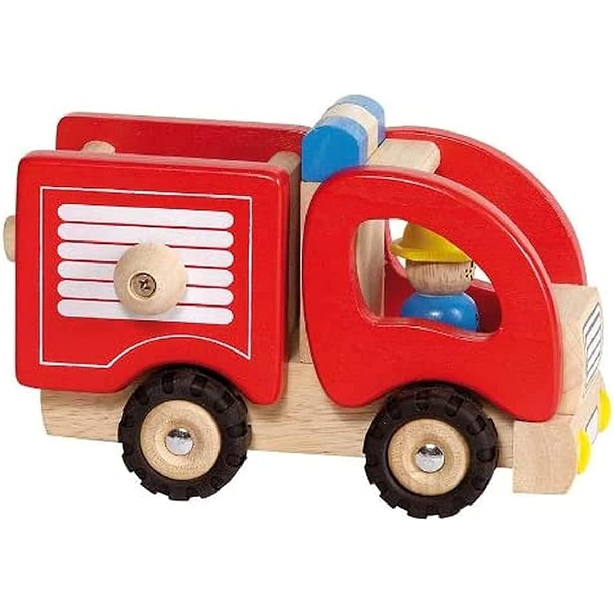 Fire brigade: 16.7 x 9.1 x 10.5 cm, wood, per piece