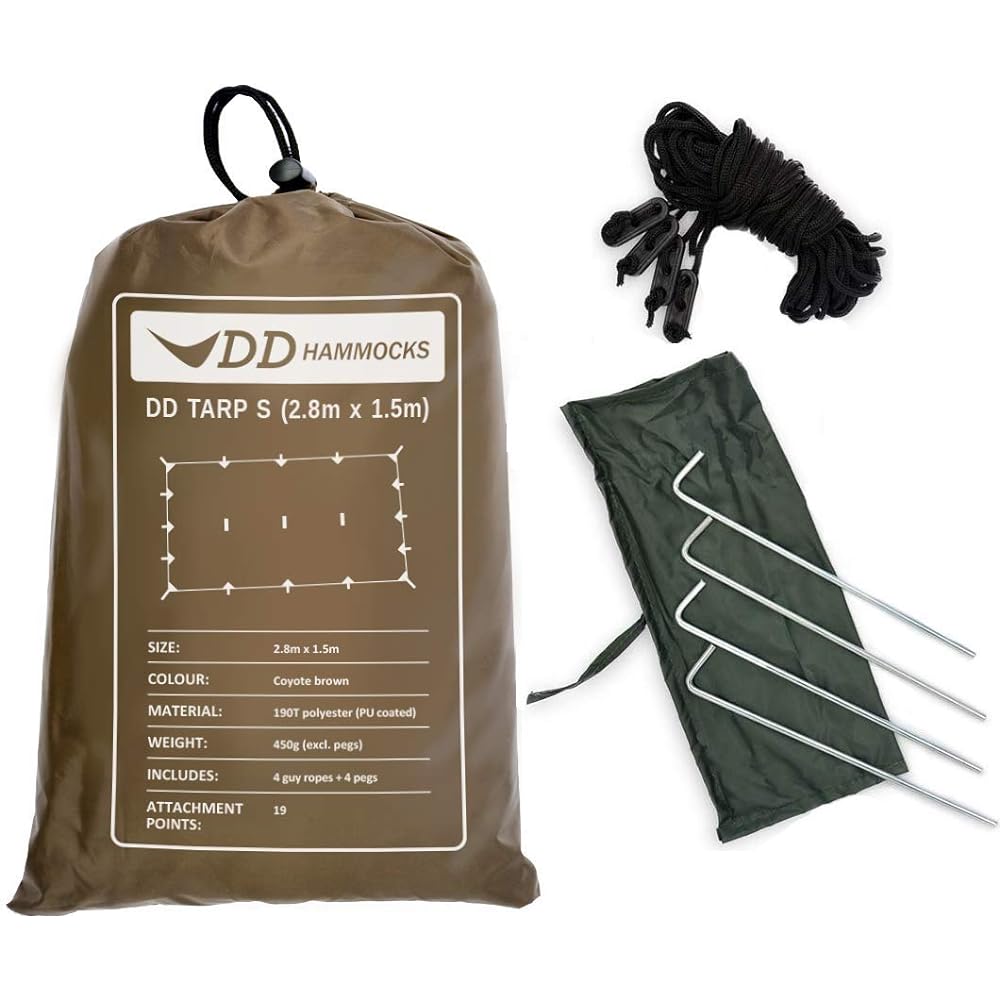 DD Hammocks DD Tarp S (Coyote Brown) Genuine Japanese Product