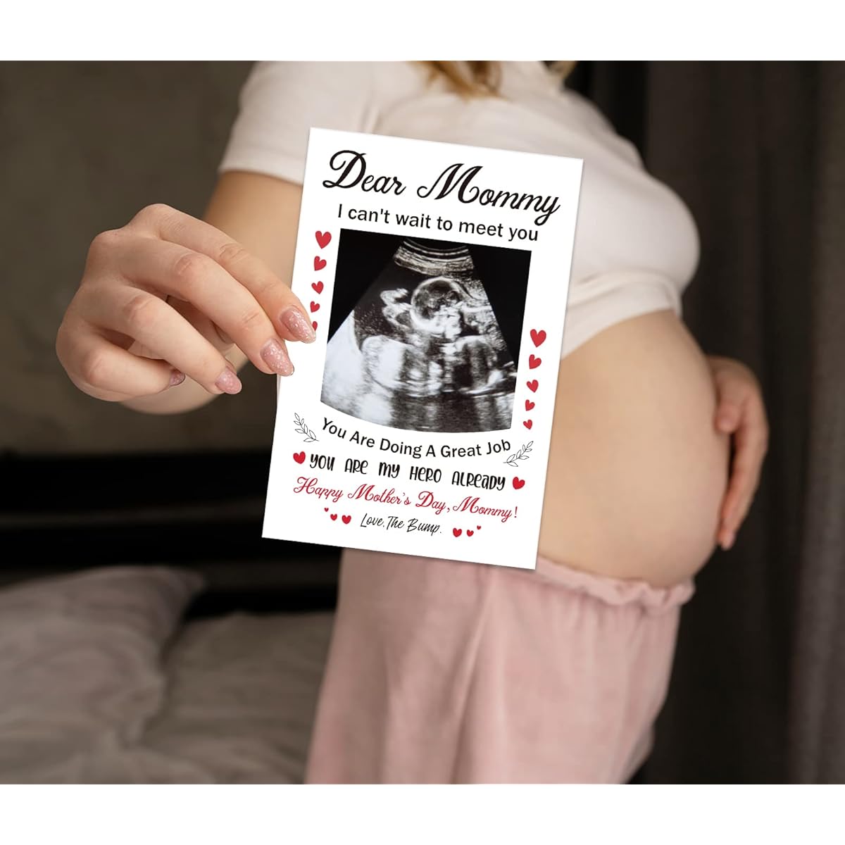 JUESMOS Happy Mother's Day Greeting Card