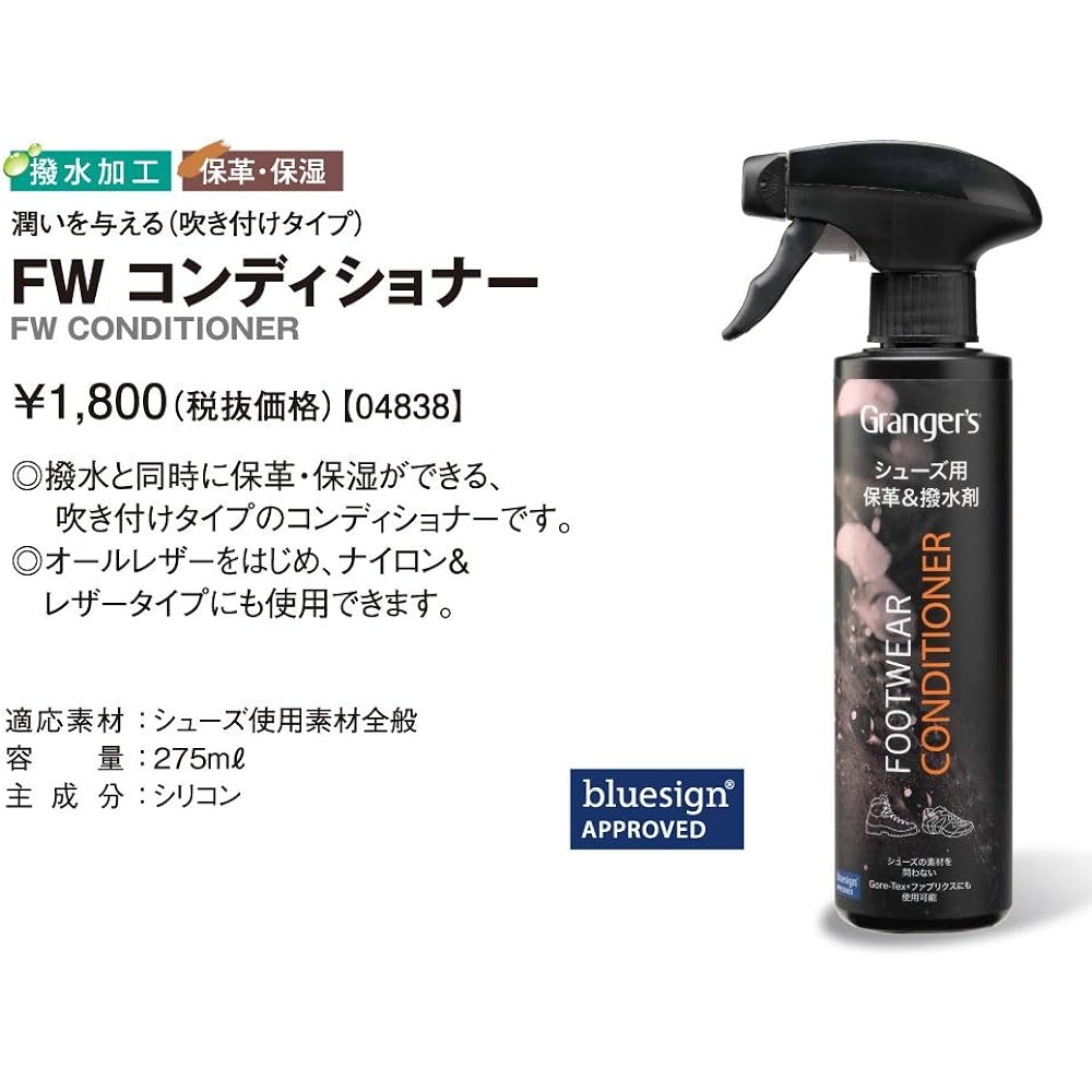 Grangers Leather Water Repellent Air Conditioner 04838