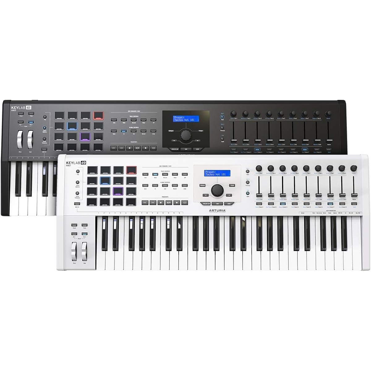 Arturia Keyboard Controller KeyLab mkII 49 Keys Black