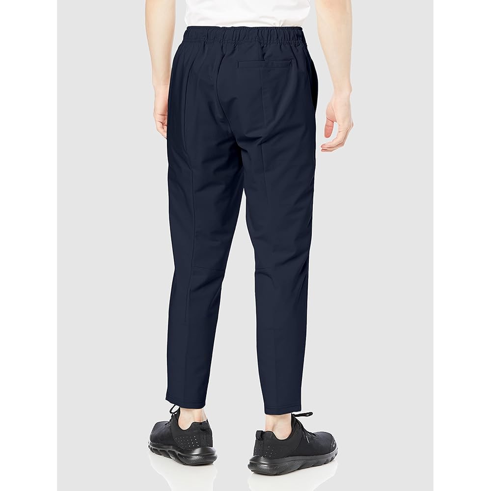 [Le Coq Sportif] Long pants (single item), 3/4 length, training, water repellent, stretch, stable shape