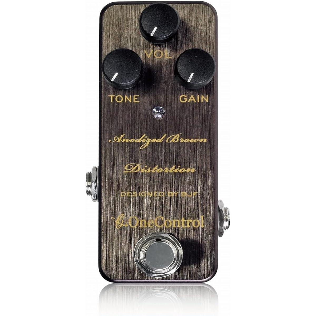 One Control One Control Effector Distortion Anodized Brown Distortion