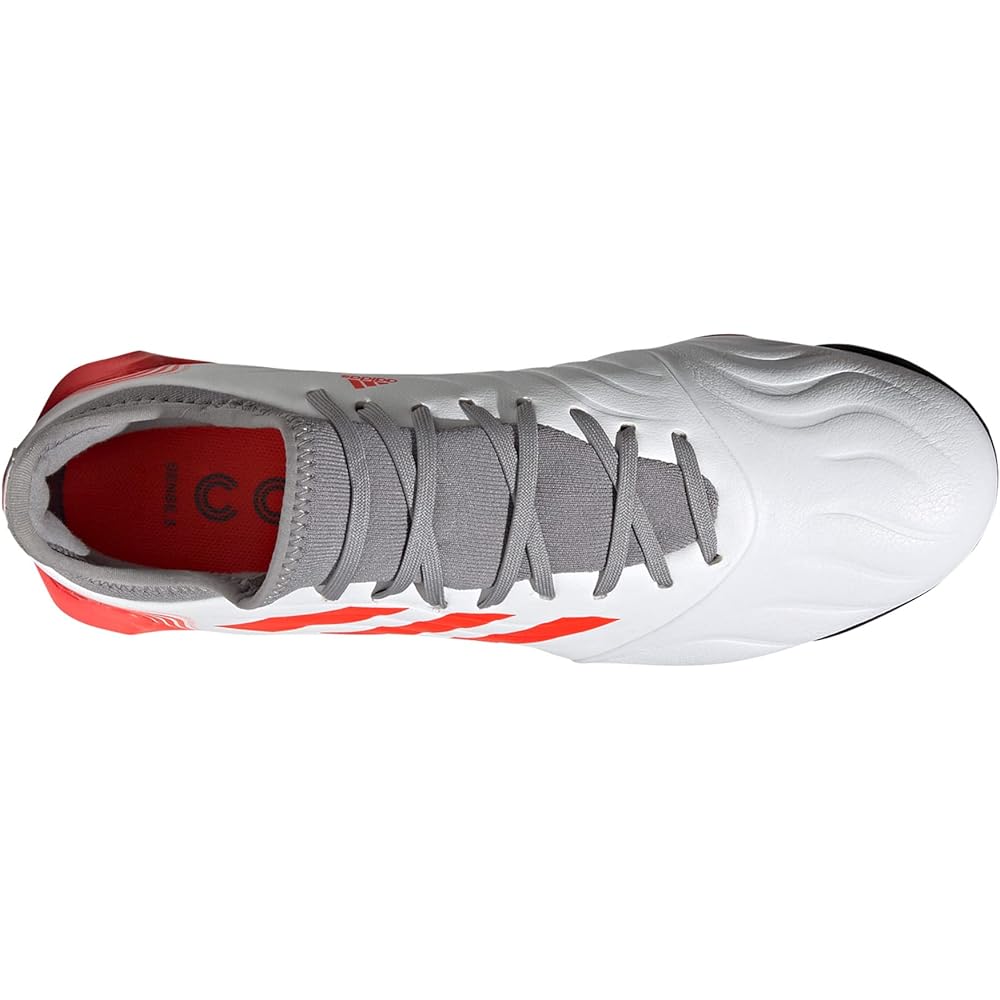 [Adidas] Futsal Shoes Copa Sense.3 TF Turf LEQ69 Footwear White/Solar Red/Iron Metallic (FY6186)