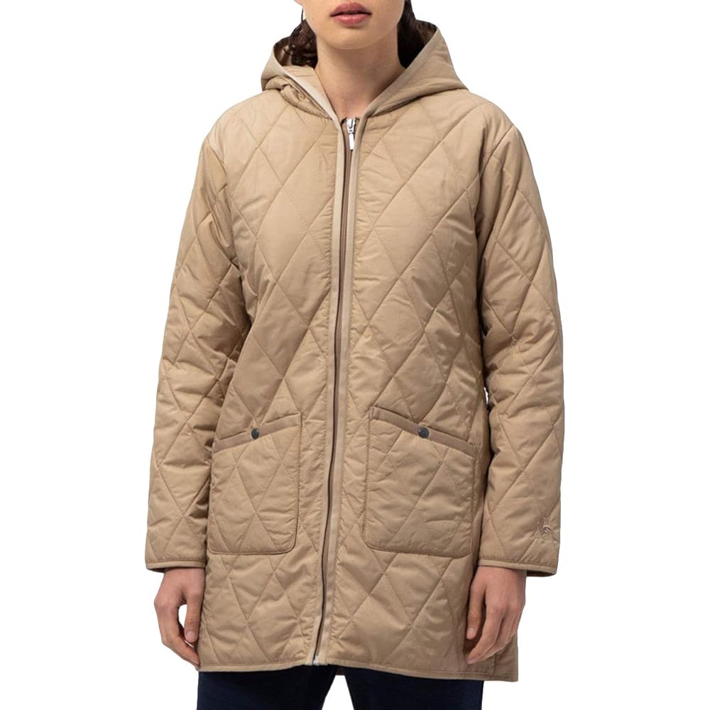 [Le Coq Sportif] Quilted Jacket, Water Repellent, Heat Retention, Women's QMWOJK04