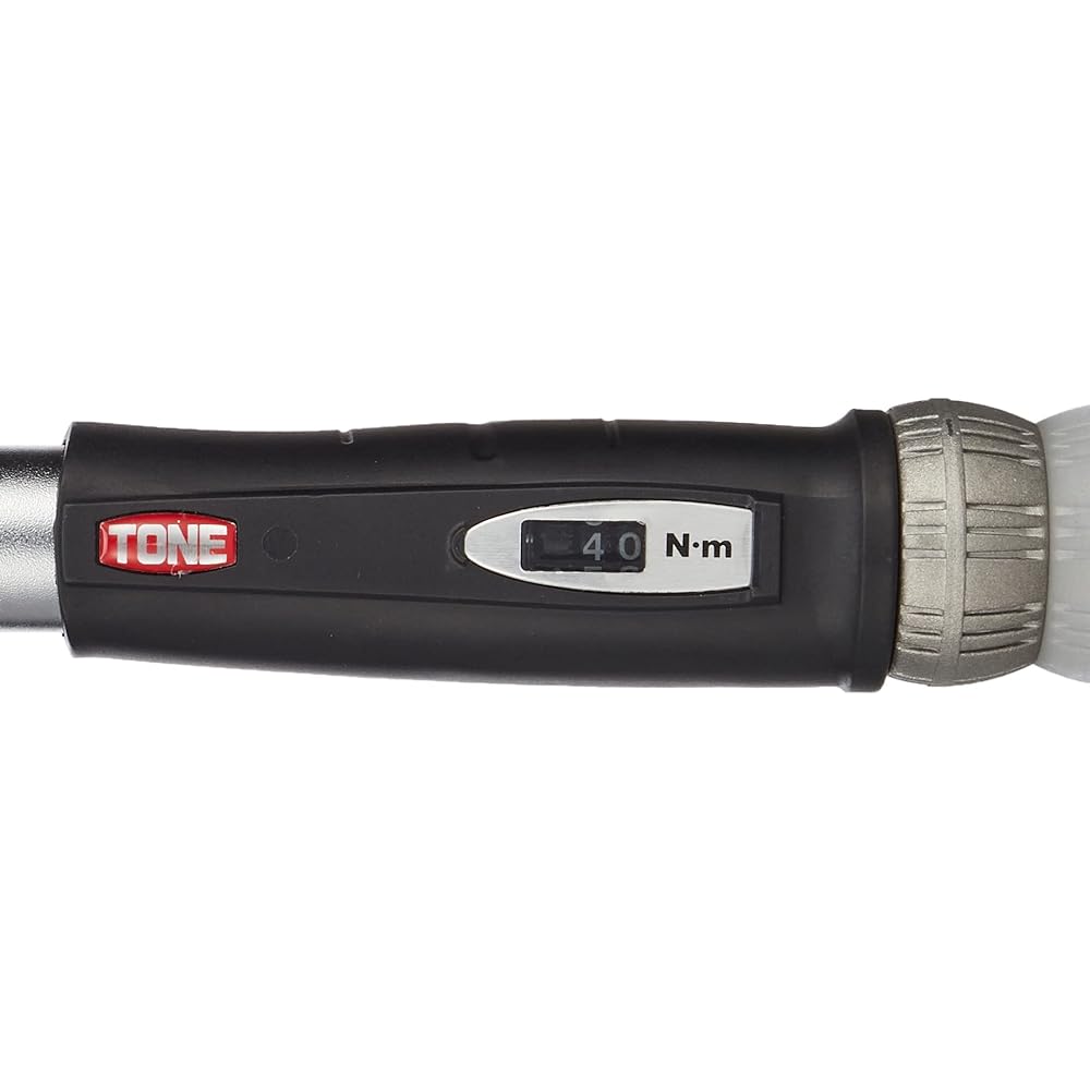 TONE Preset Torque Wrench (Direct Set/Replaceable Type) T15D140 φ15mm Black 140N・m