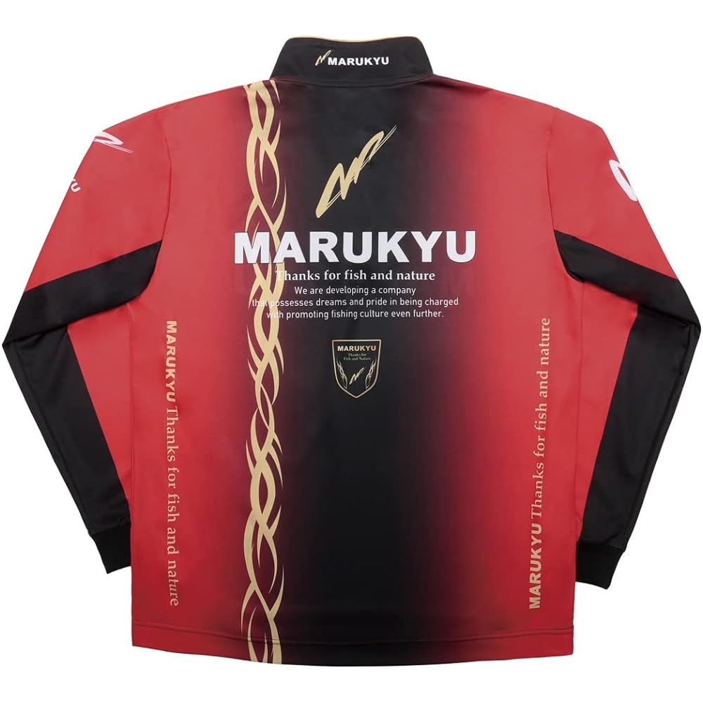 Marukyu High End Zip Up Shirt 02 Red