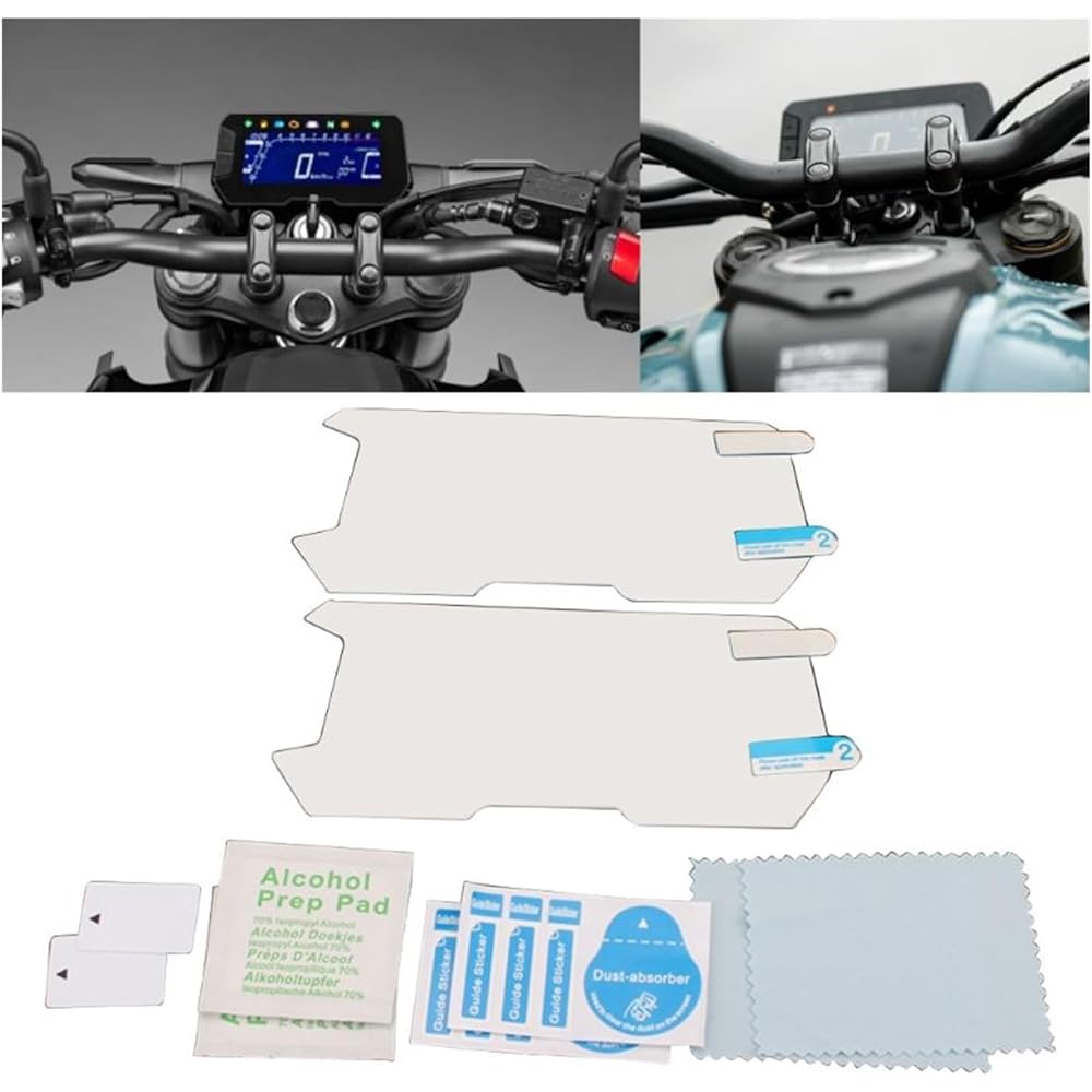 Fits for Honda CB150R CB300R 2018 2Pcs Cluster Scratch Cluster Screen Protective Film Protector Instrument