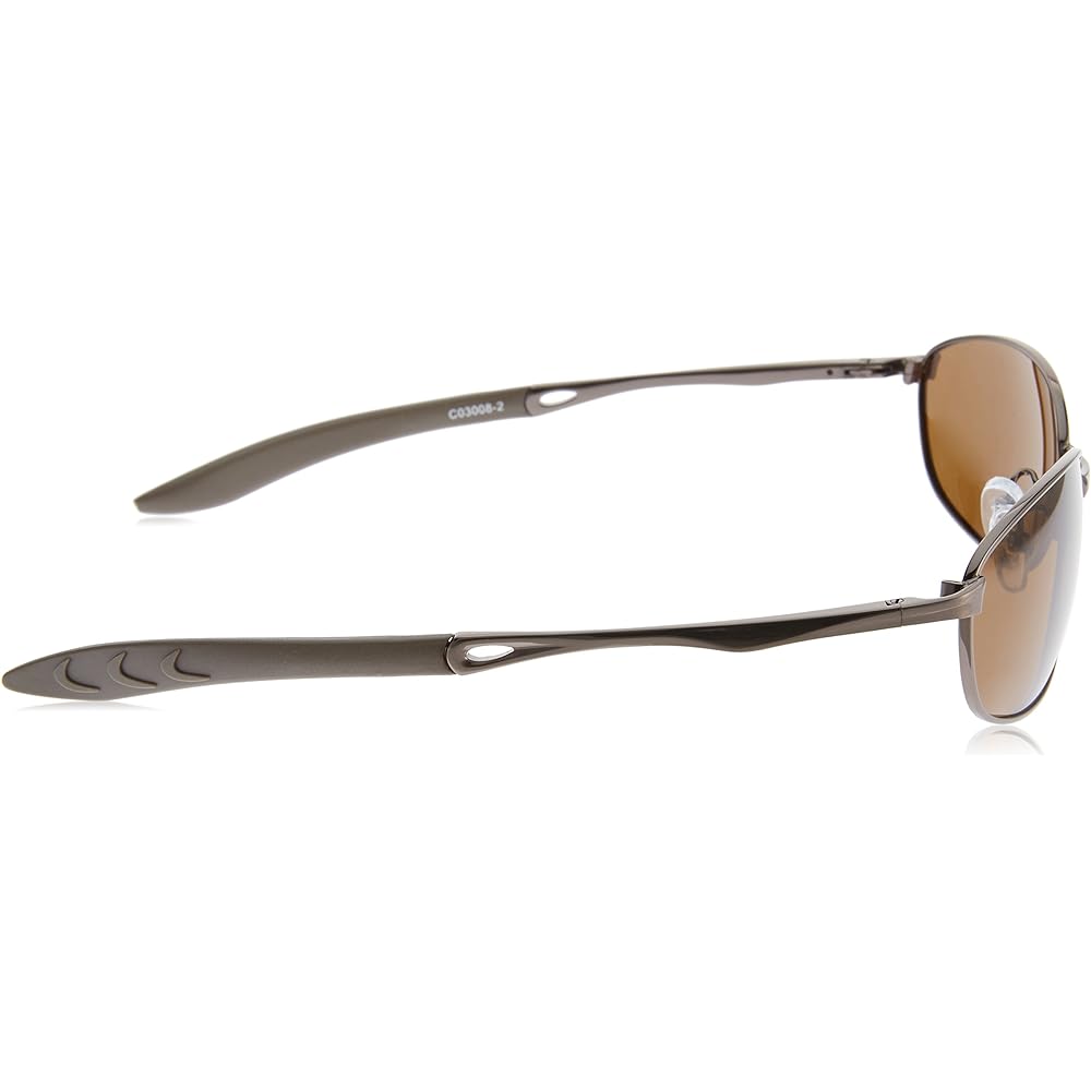 Coleman Polarized Sunglasses Shirring Brown Spring Hinge CO3008-2