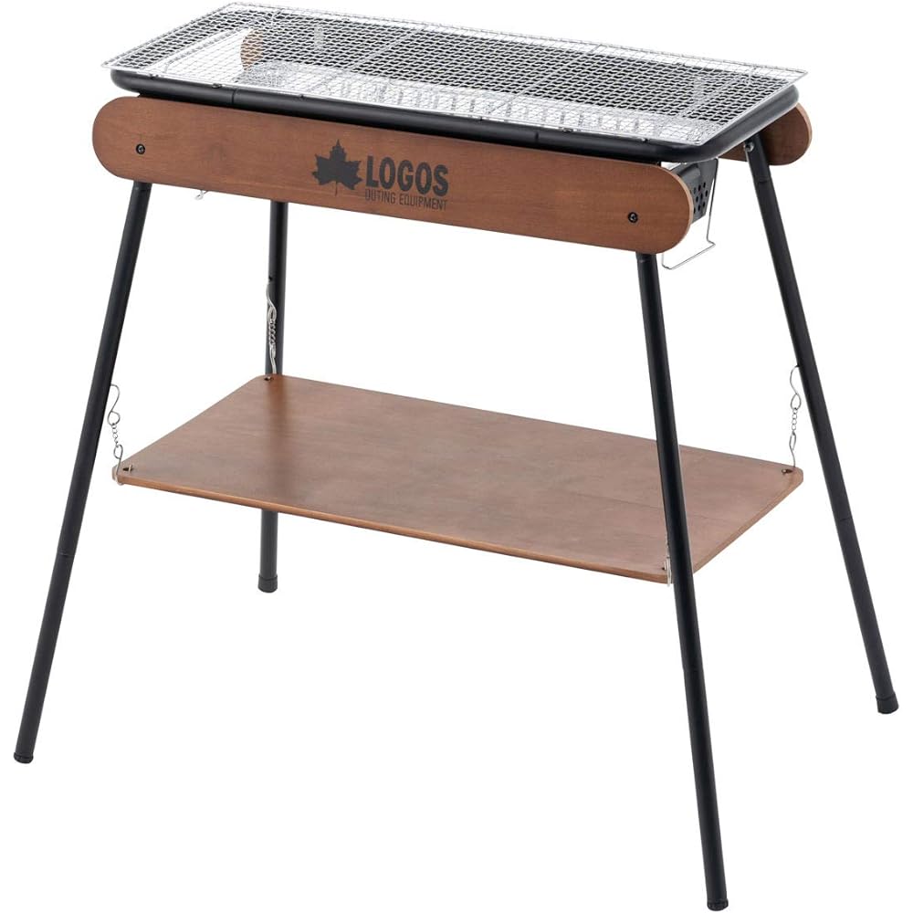 LOGOS eco-logosave Iron Wood Grill/80 (Top plate and storage bag included)