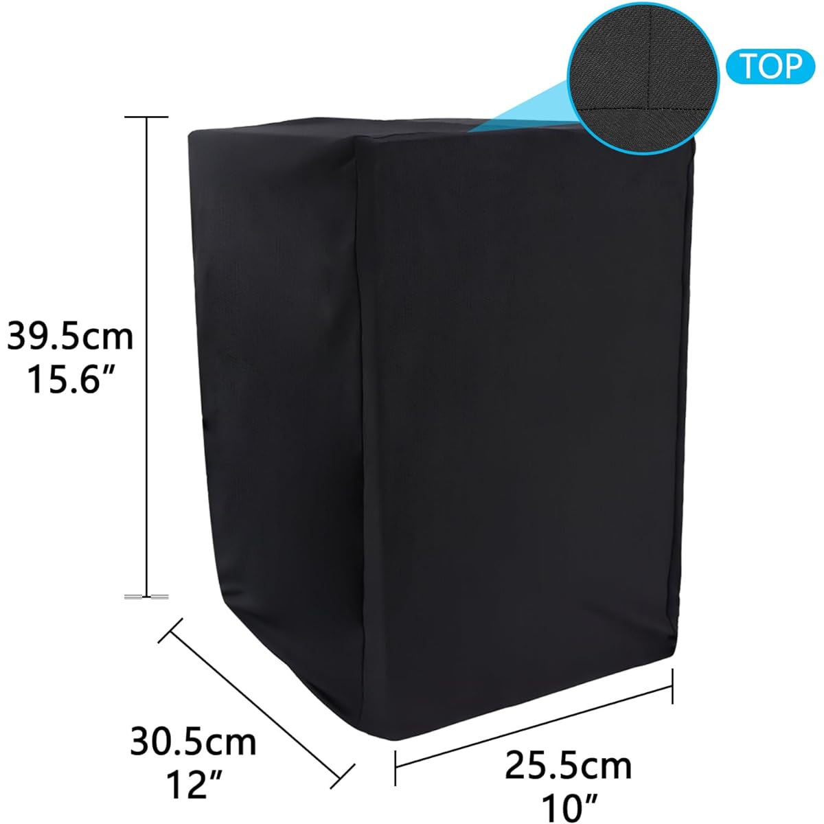 Musiin YAMAHA HS8 8 inch power studio monitor dustproof cover 2 pack