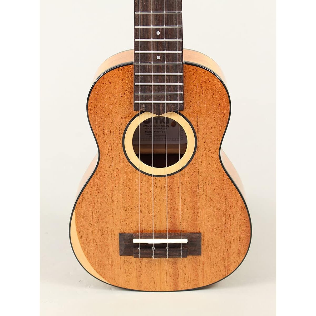 Uma Ukulele MOON-SS Soprano Ukulele [Top single plate model] Uma Ukulele