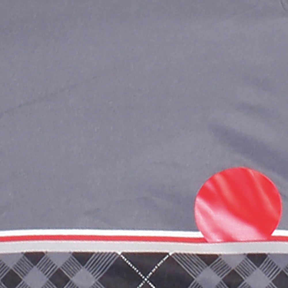 Knirps Folding Umbrella, Compact, Lightweight, Foldable, Men's, Women's, Unisex [Regular Imported Product] T.010 Small Manual Checkered Border KNT010-4031