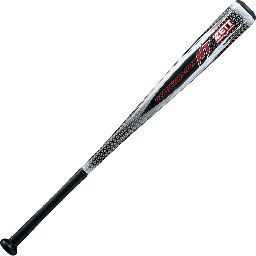 ZETT Soft Baseball Bat Black Cannon NT Made of FRP (Carbon)