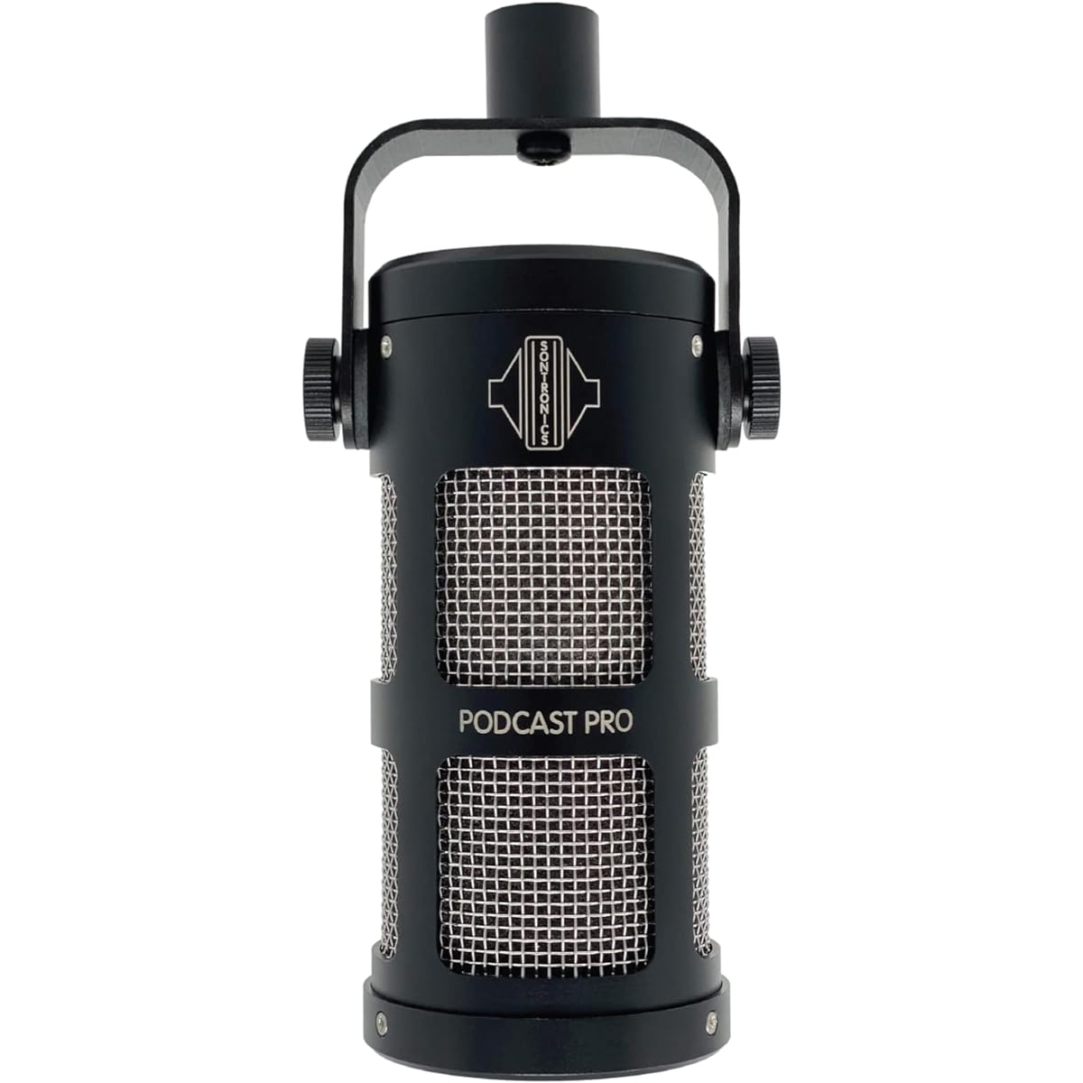 SONTRONICS Super unidirectional dynamic microphone for podcasts PODCAST PRO BLACK Black