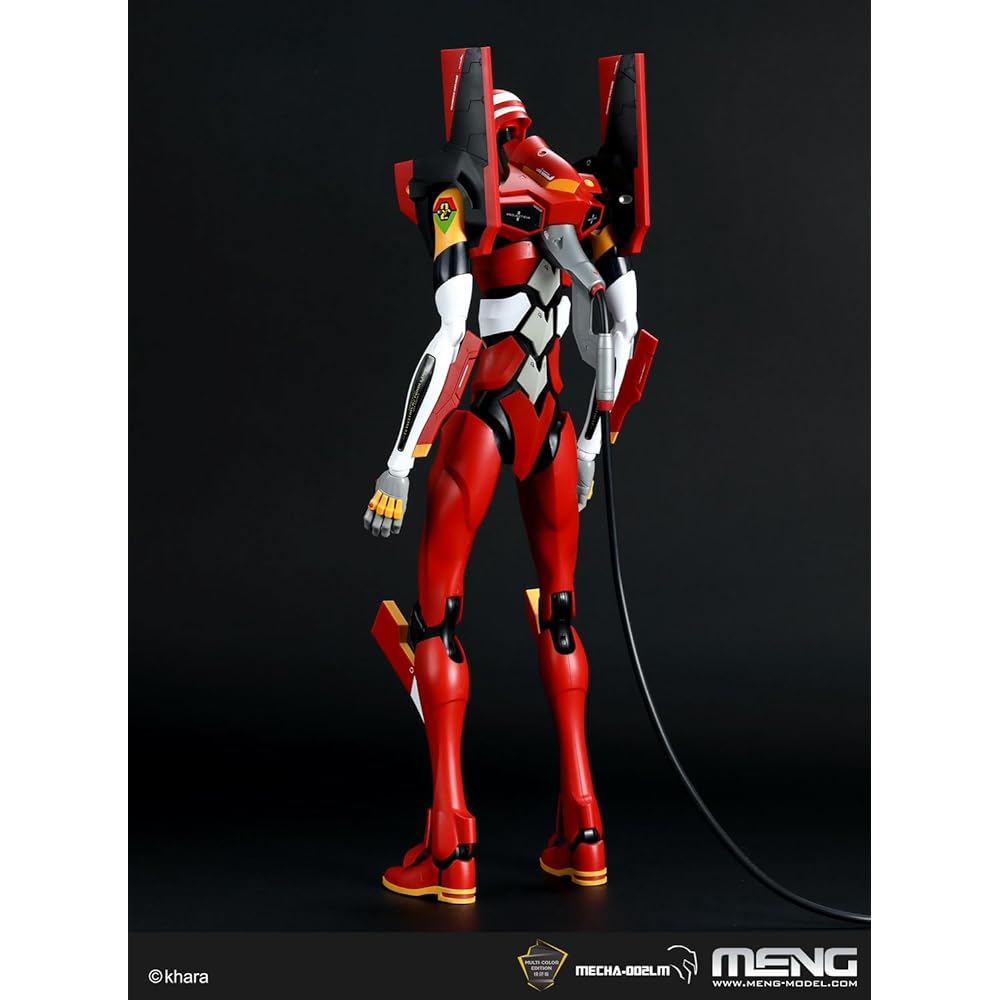 GSI Creos Mon Model Evangelion General Purpose Humanoid Battle Weapon Android Evangelion Unit 02 Ver. 1.5 Multicolor Molded Version Total Height Approx. 47cm Non-Scale Color Coded Plastic Model MEVA-002LM